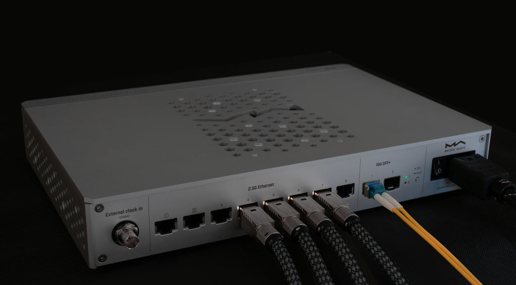 Matrix Audio SS-1 PRO Audio Grade Network Switch at Madly Audio in Canada