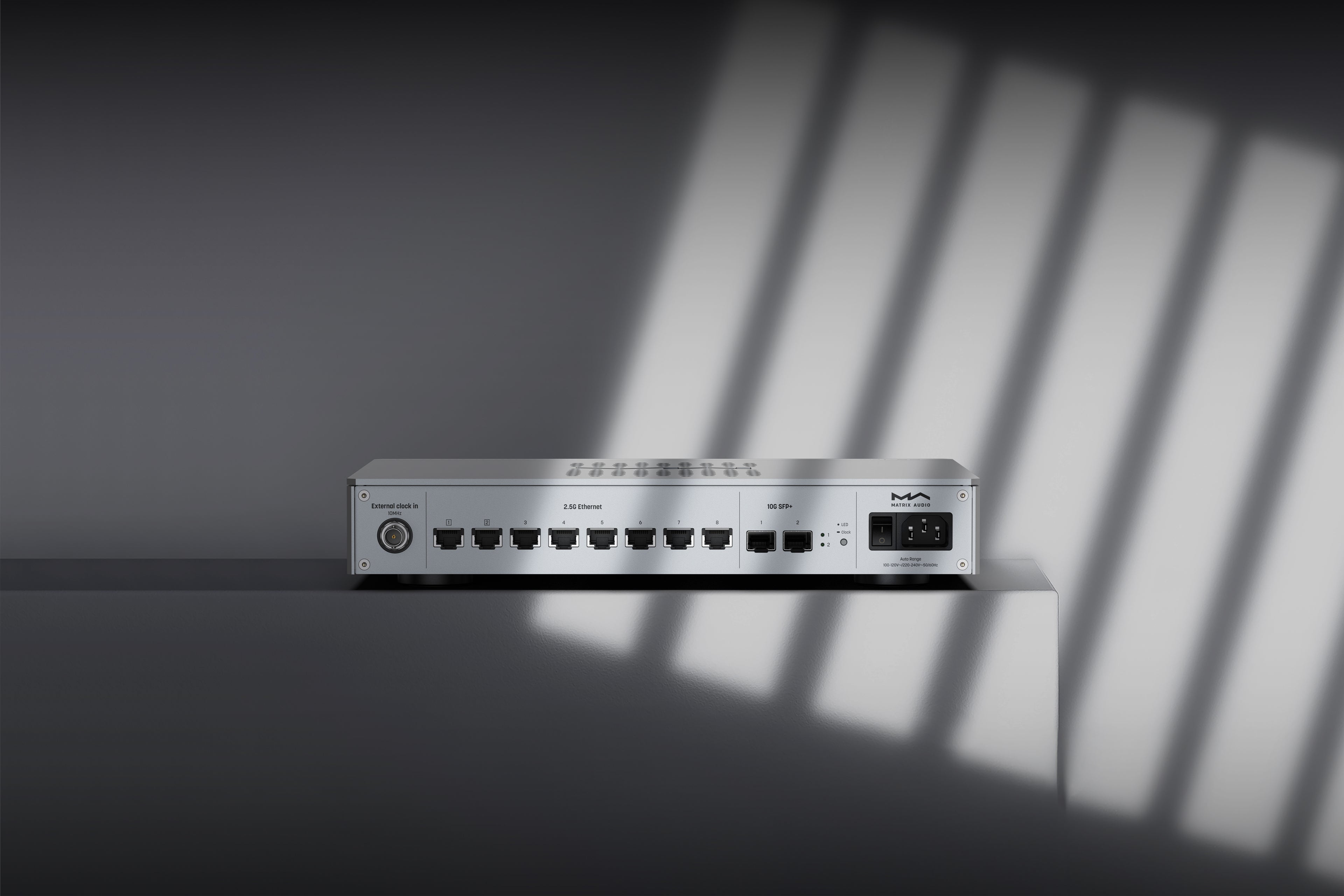 Matrix Audio SS-1 PRO Audio Grade Network Switch at Madly Audio in Canada