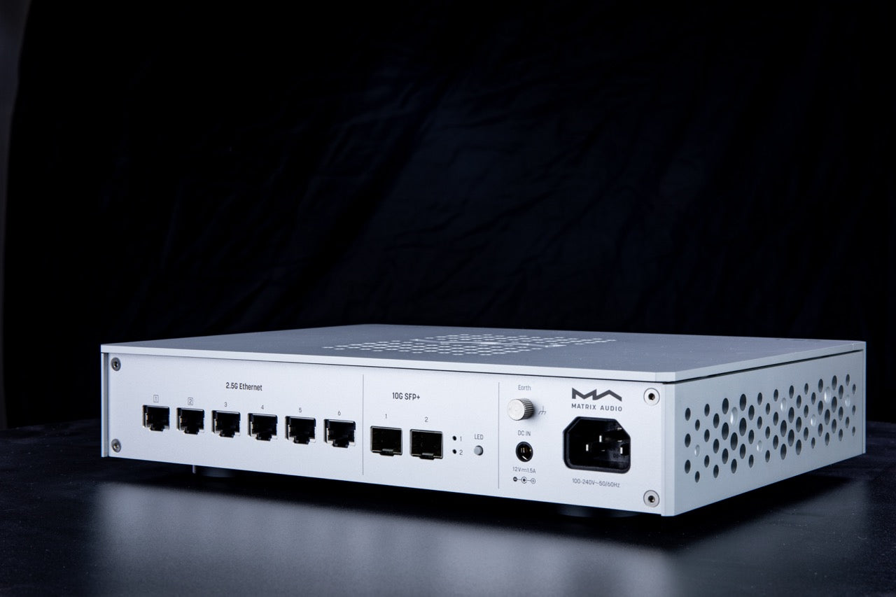 Matrix Audio SS-1 Audio Grade Network Switch at Madly Audio Canada