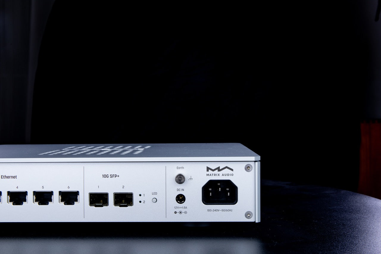 Matrix Audio SS-1 Audio Grade Network Switch at Madly Audio Canada