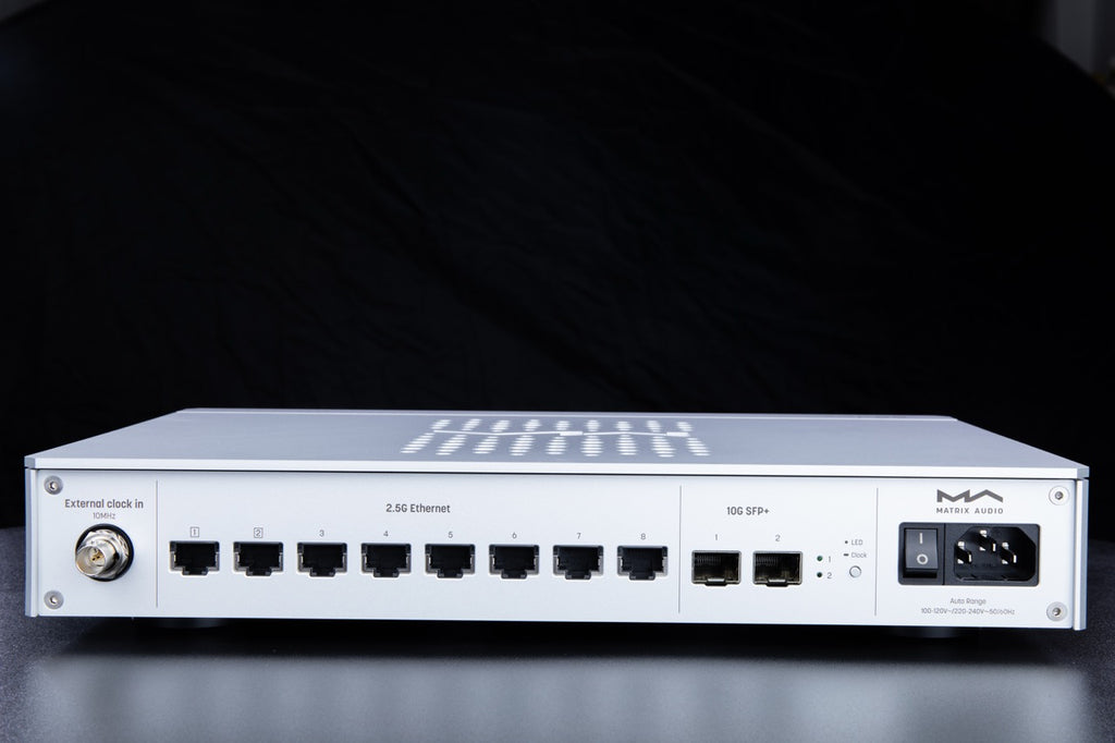 Matrix Audio SS-1 PRO Audio Grade Network Switch at Madly Audio in Canada