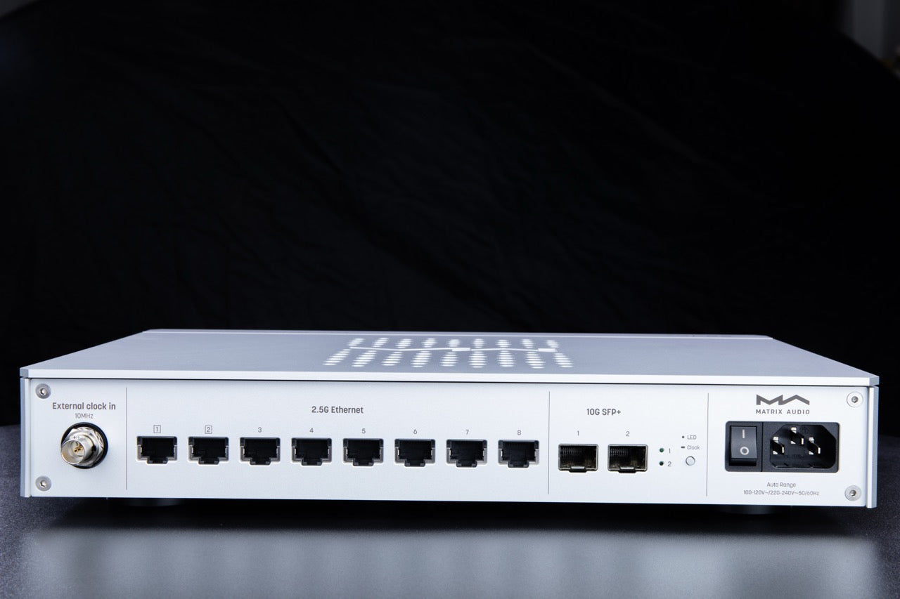 Matrix Audio SS-1 PRO Audio Grade Network Switch at Madly Audio in Canada
